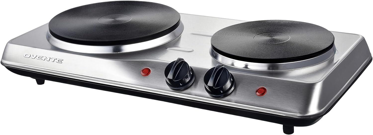 Ovente OVENTE Electric Double Cast Iron Burner