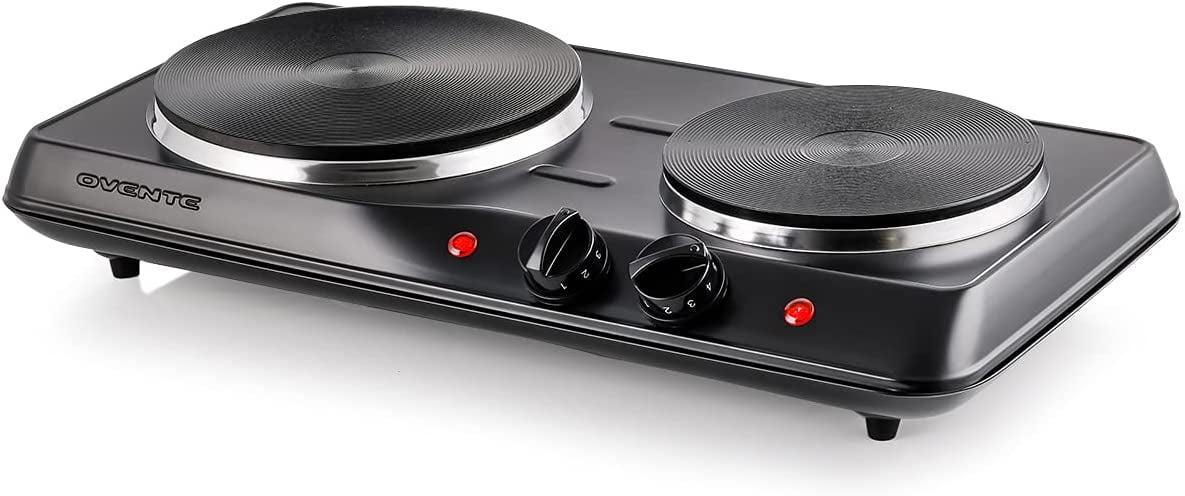 Ovente OVENTE Electric Double Cast Iron Burner