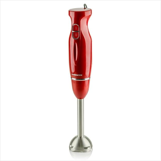 Ovente OVENTE Electric Immersion Hand Blender 300 Watt 2 Mixing Speed