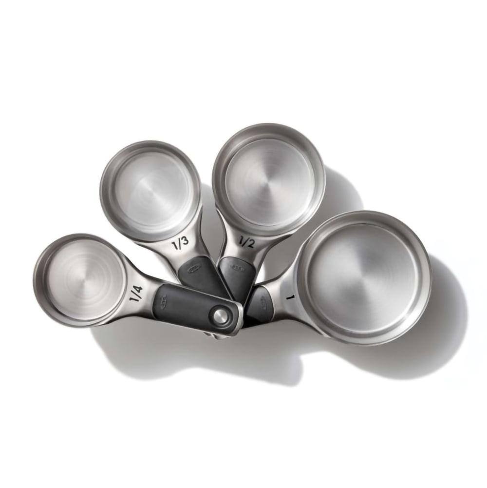 OXO ® Stainless Steel Magnetic Measuring Cups, Set of 4