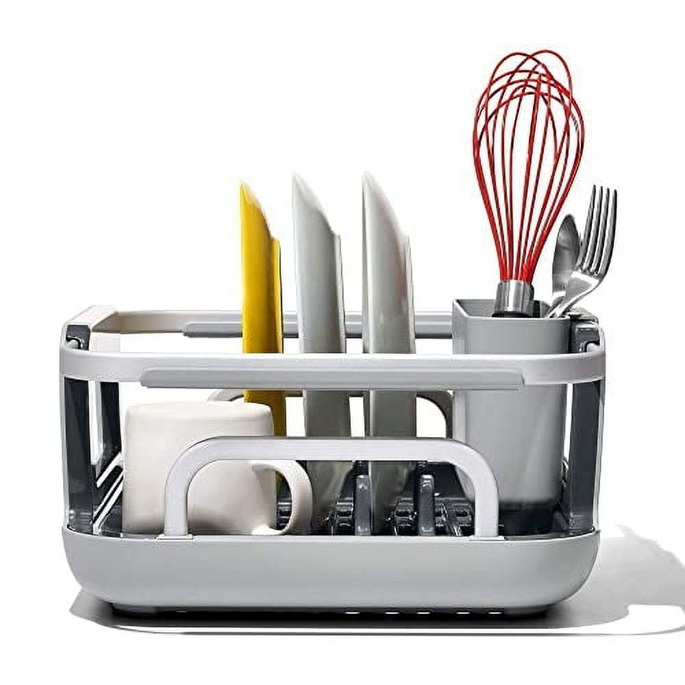 OXO Good Grips Extendable Over-The-Sink Aluminum Dish Rack