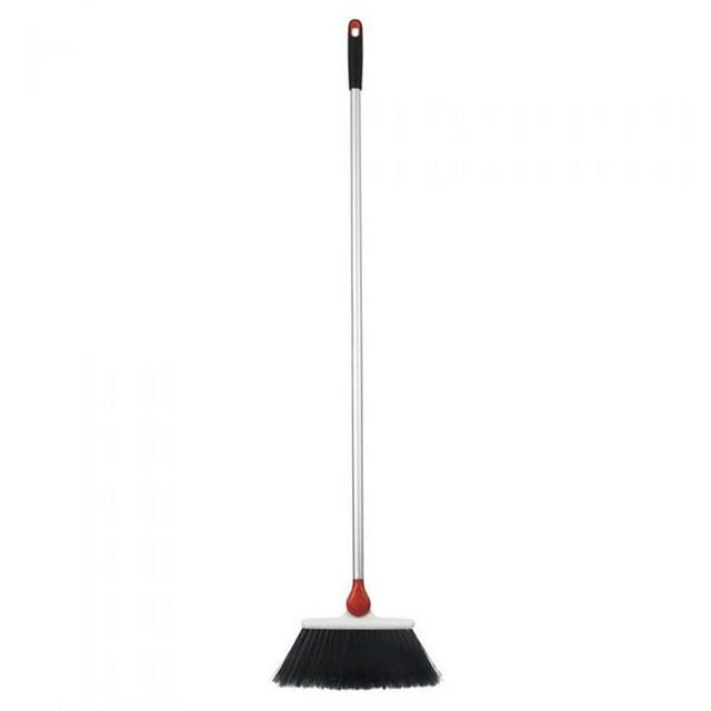 OXO Good Grips Lightweight Aluminum Frame Any Angle Household Broom, Silver