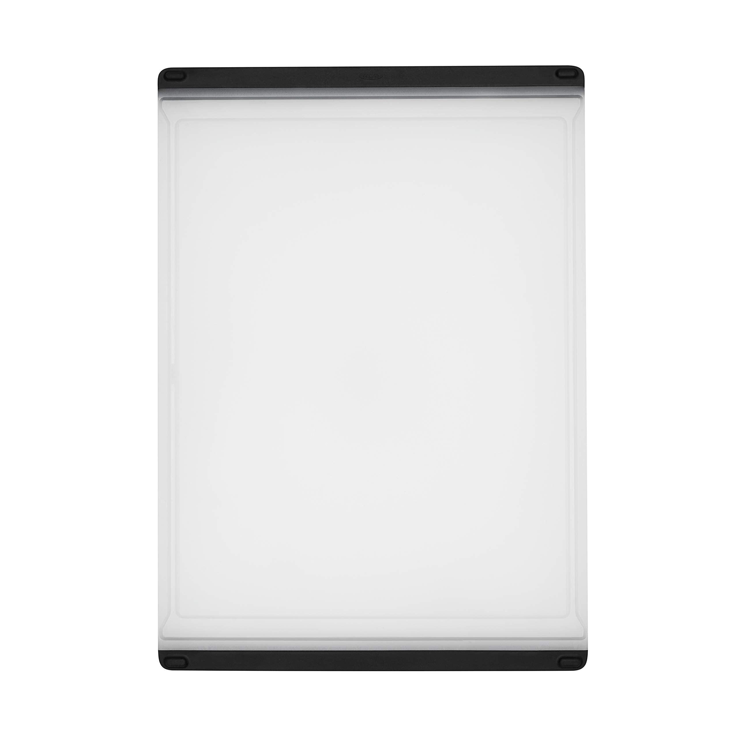 White Plastic Rectangular Utility Cutting Board