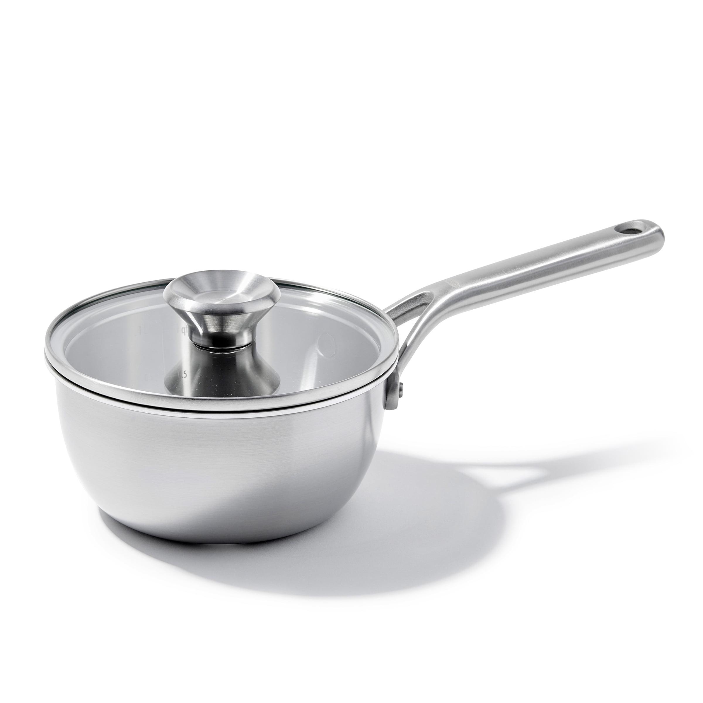 OXO Mira Tri-Ply Stainless Steel Chef's Pan with Lid