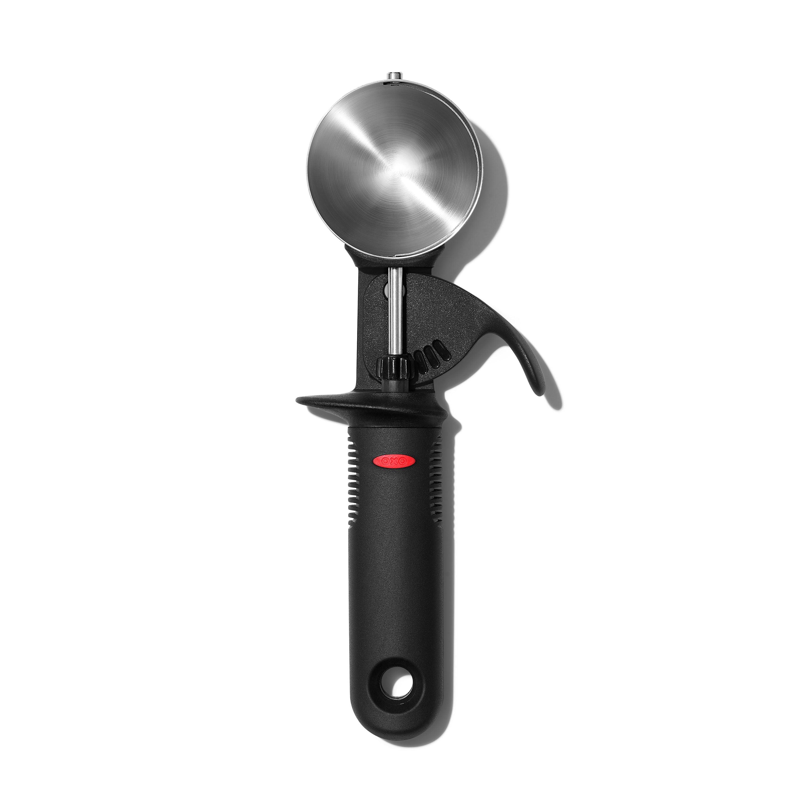 Stainless Steel Ice Cream Scoop with Non-slip Grip