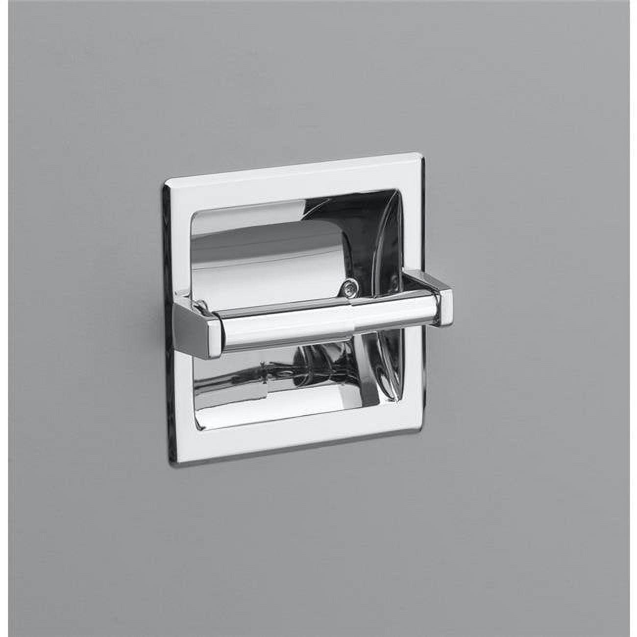 OakBrook Chrome Recessed Toilet Paper Holder with Die Cast Zinc