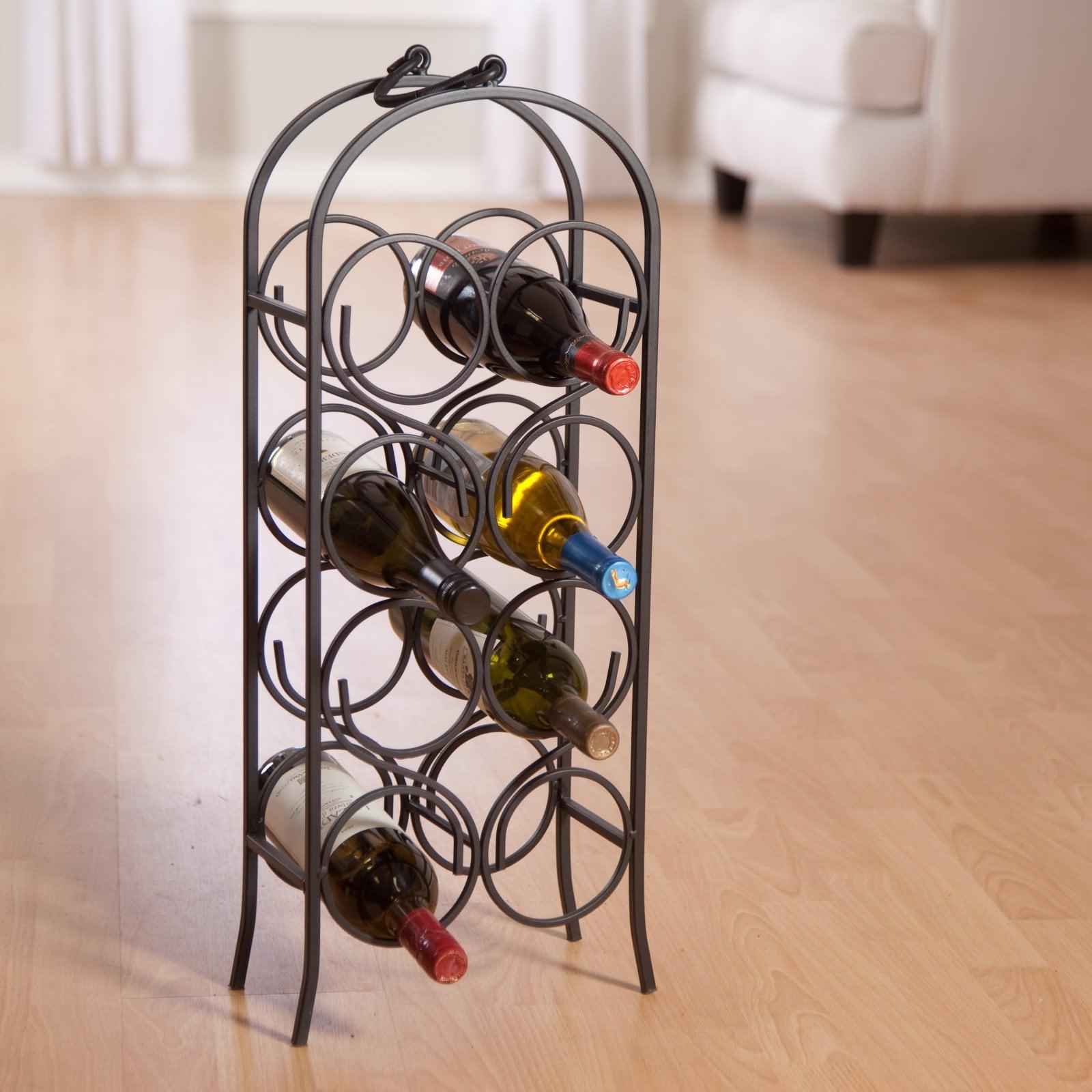 Oenophilia Arch 8-Bottle Floor Standing Wine Rack