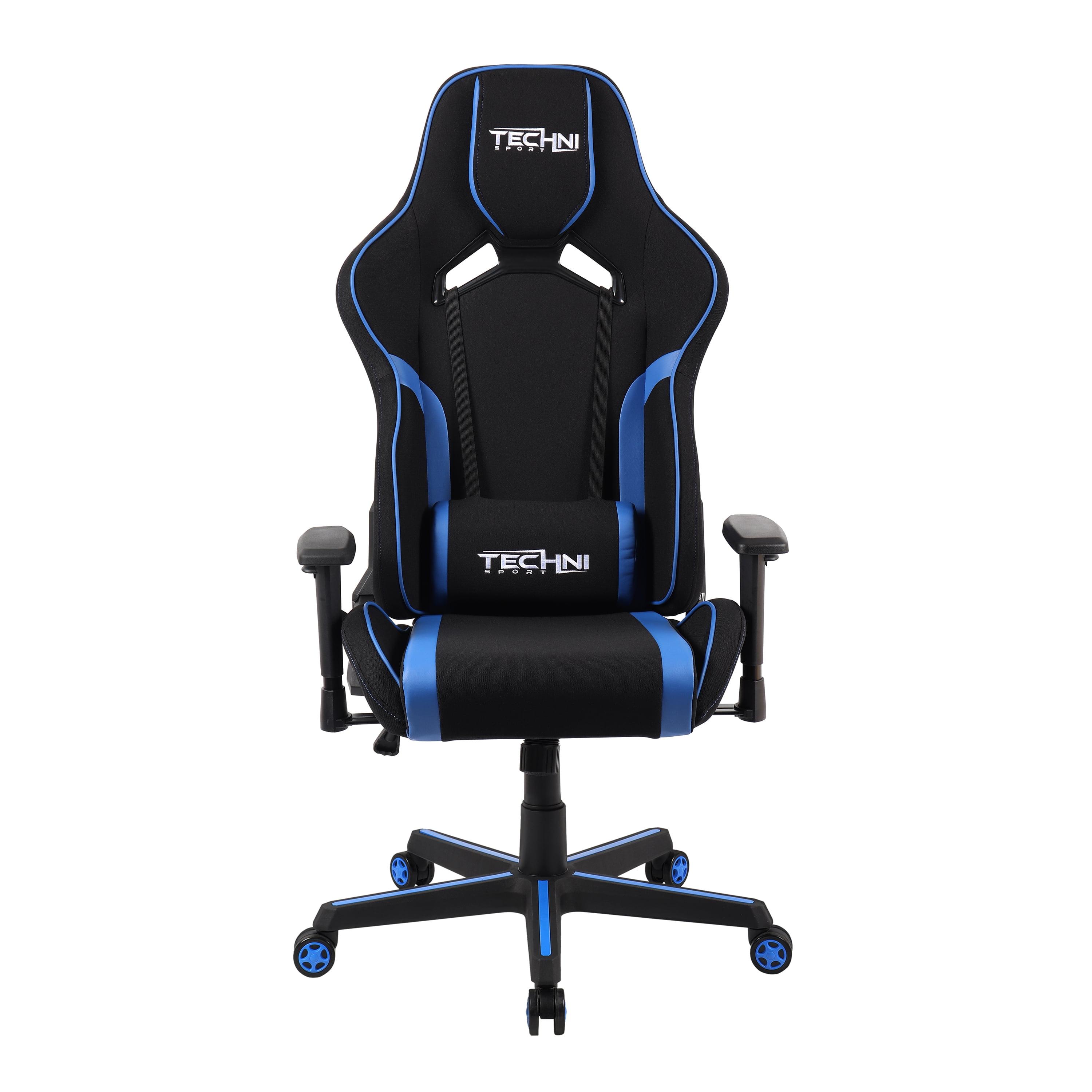 Office Chair Gaming Chairs for Adults Ergonomic Adjustable Stool Back Support Modern Executive Rolling Swivel Chair for Women & Men, Blue