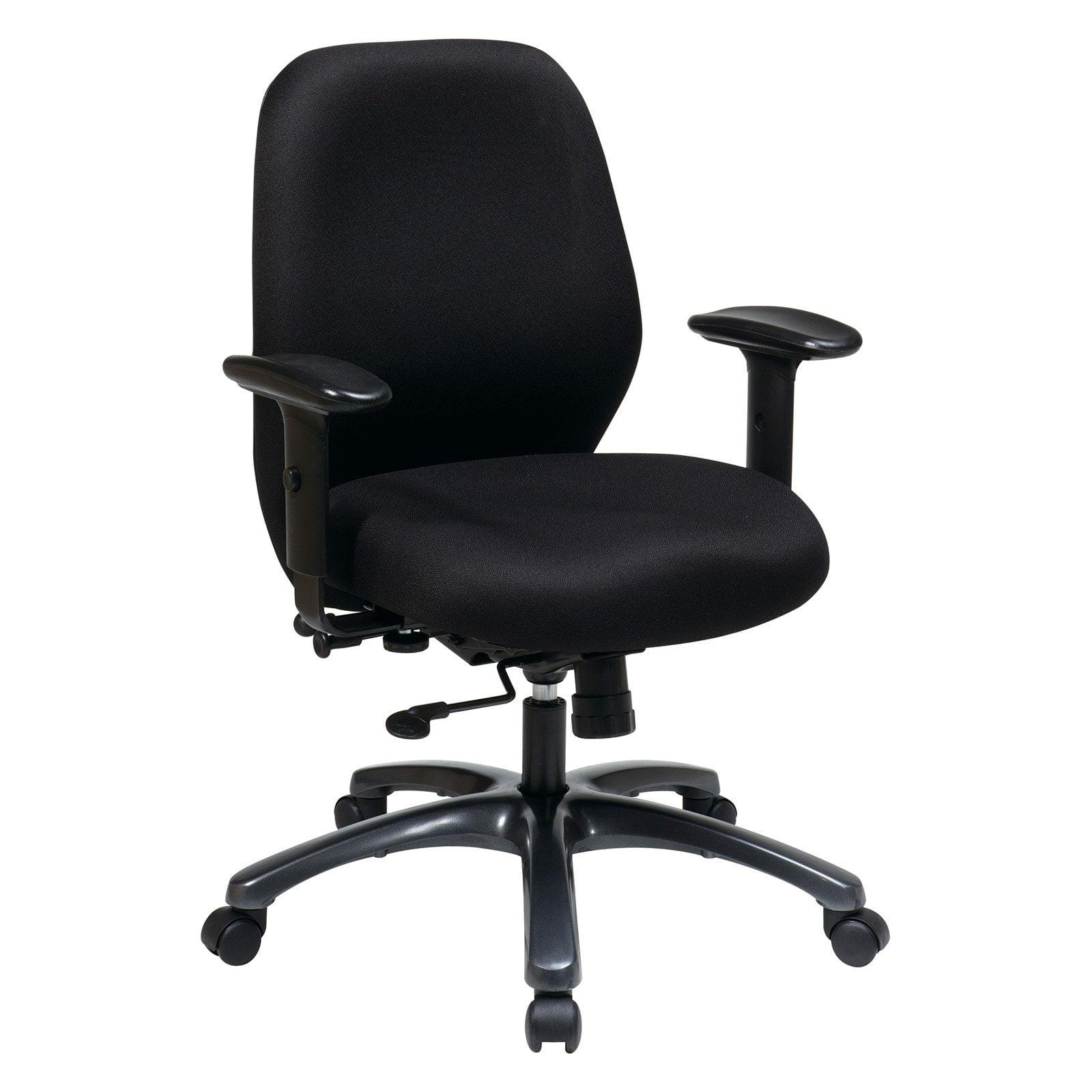 Elite 41.5'' Black Mesh Adjustable Ergonomic Office Chair