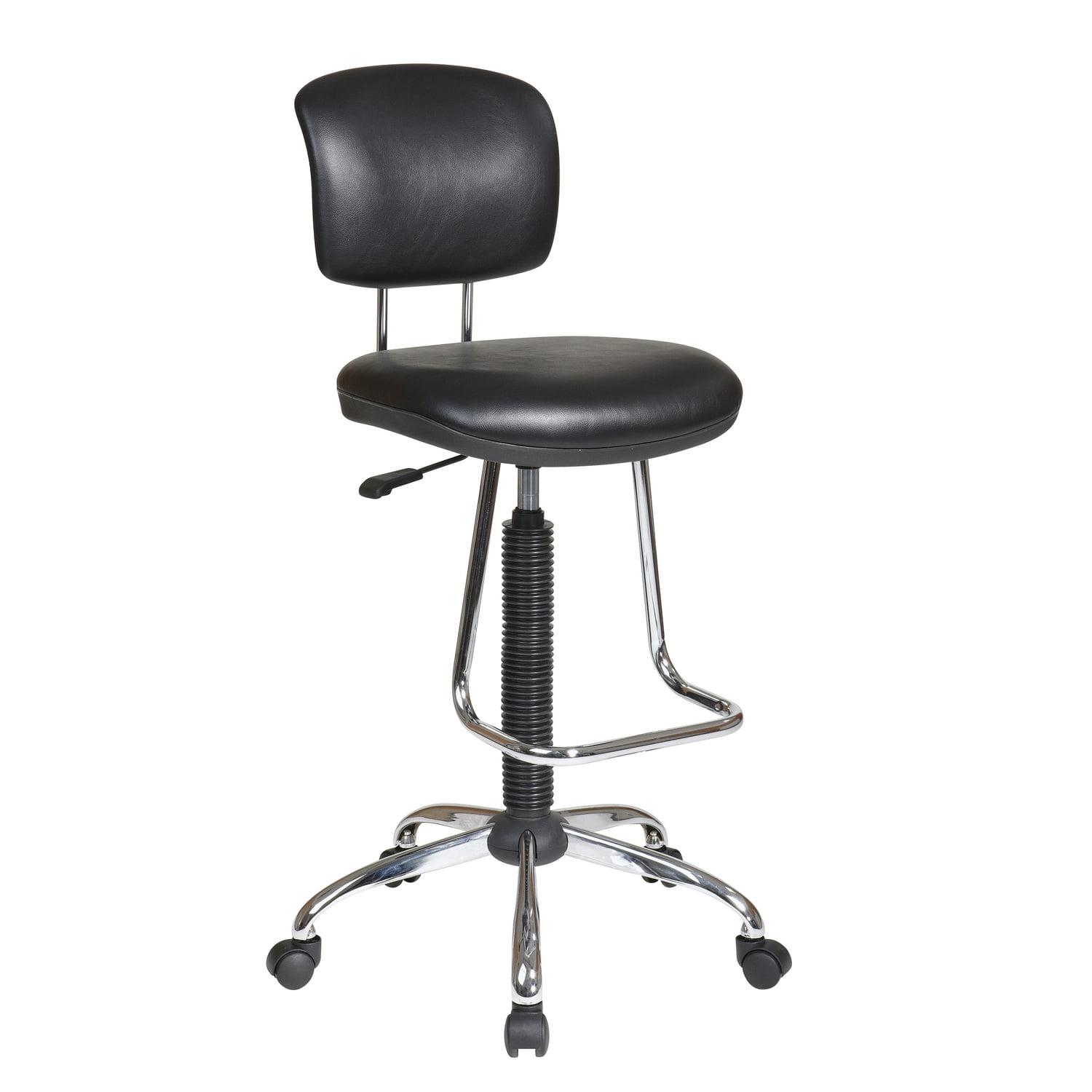 Office Star Products Work Smart Vinyl Drafting Chair