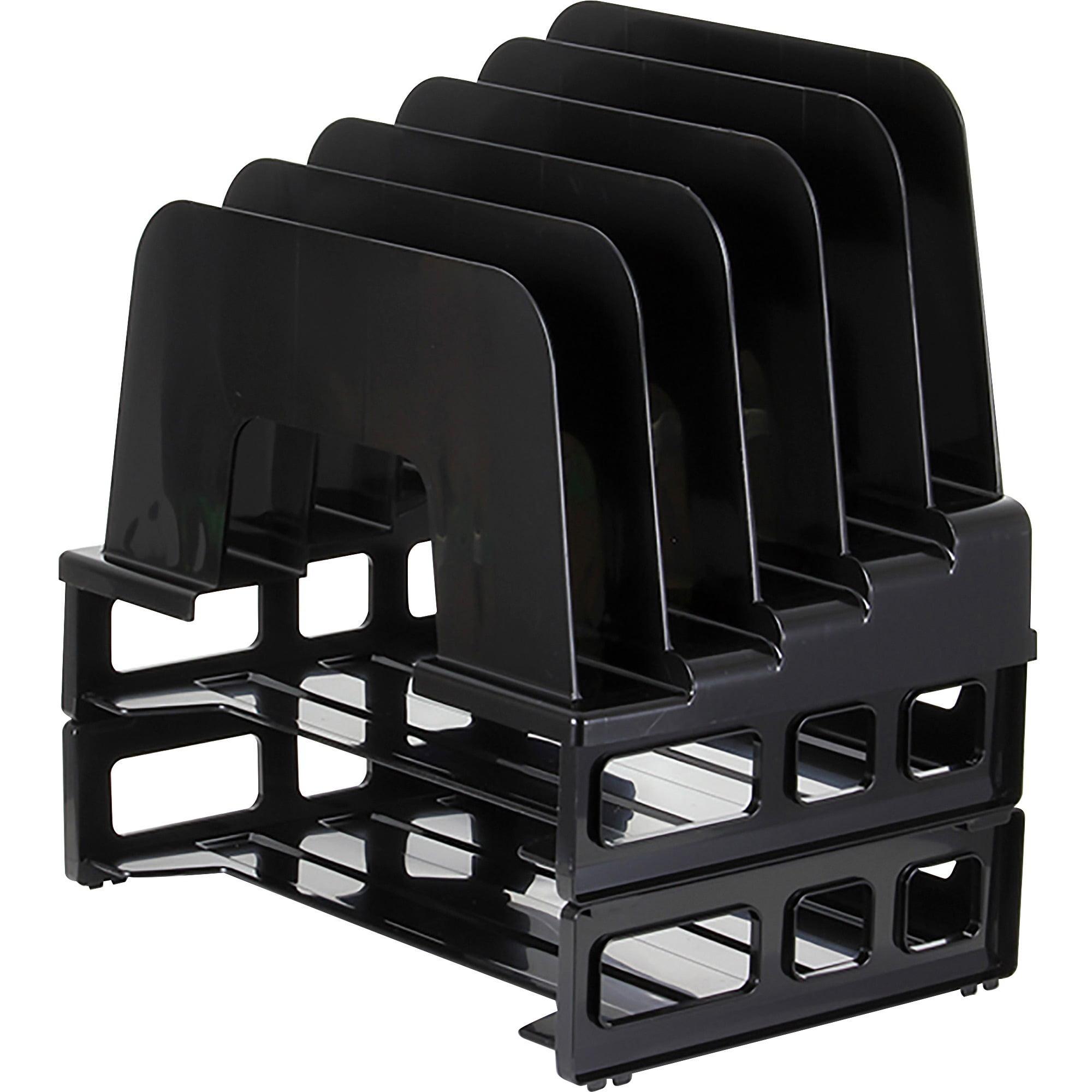 Officemate Letter Trays and Incline Sorter, Black (22112)