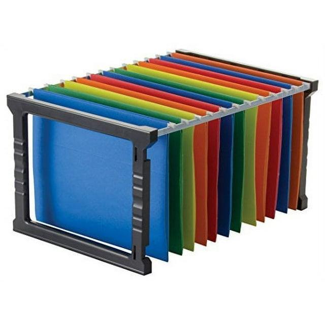 Officemate Plastic Hanging File Folder Frame, 18 Inch, Letter and Legal Size. 1 Set (91961)