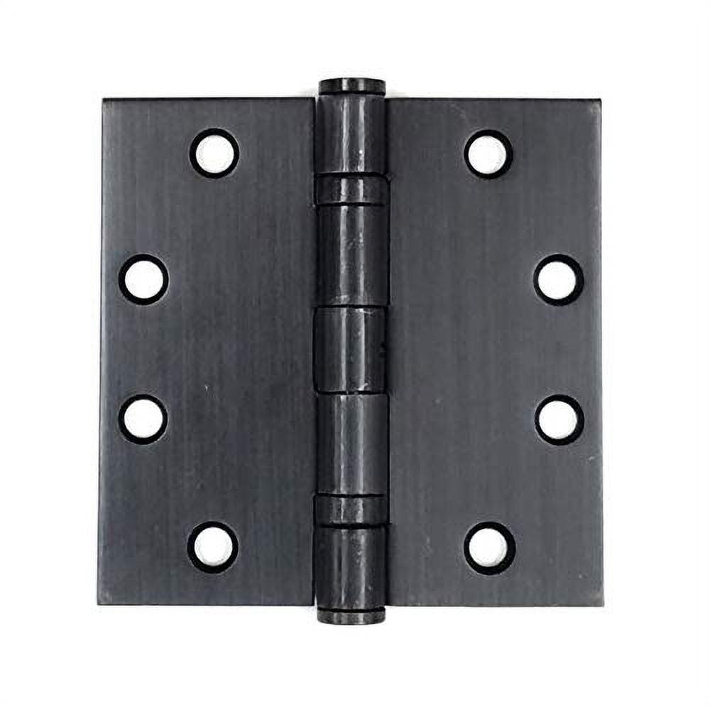 4 Inch Oil Rubbed Bronze Ball Bearing Door Hinges - 2 Pack