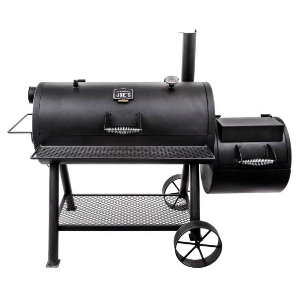 Oklahoma Joe's Oklahoma Joe's 1060 sq. in. Longhorn Reverse Flow Offset Smoker, Black