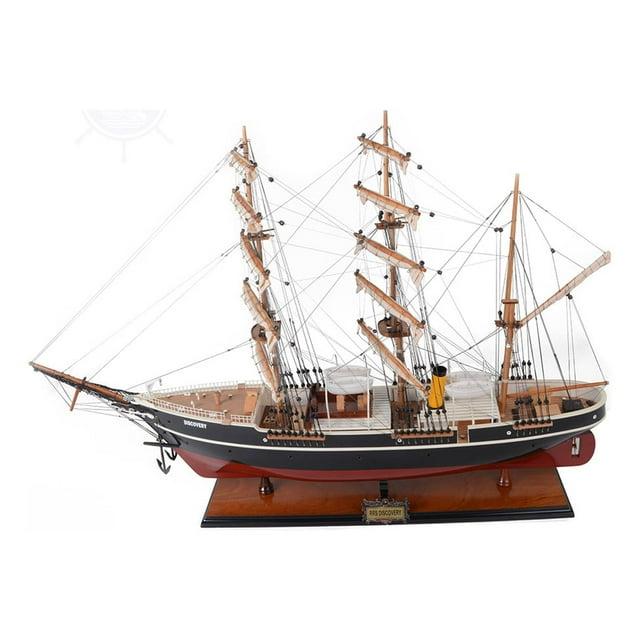 Old Modern Handicrafts RRS Discovery Tall Ship Model