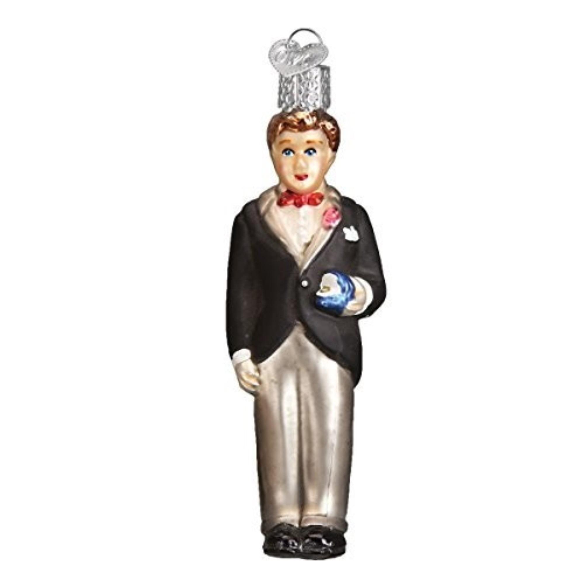 Glass Hanging Figurine Ornament