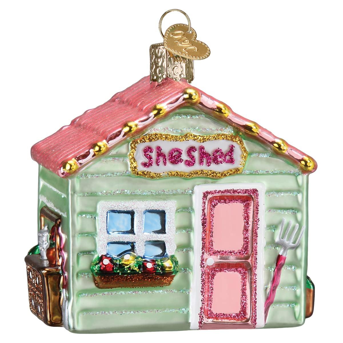 Old World Christmas Glass Hanging Figurine Ornament