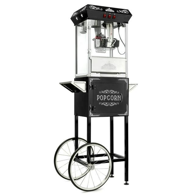 Olde Midway Olde Midway Vintage Popcorn Machine and Cart
