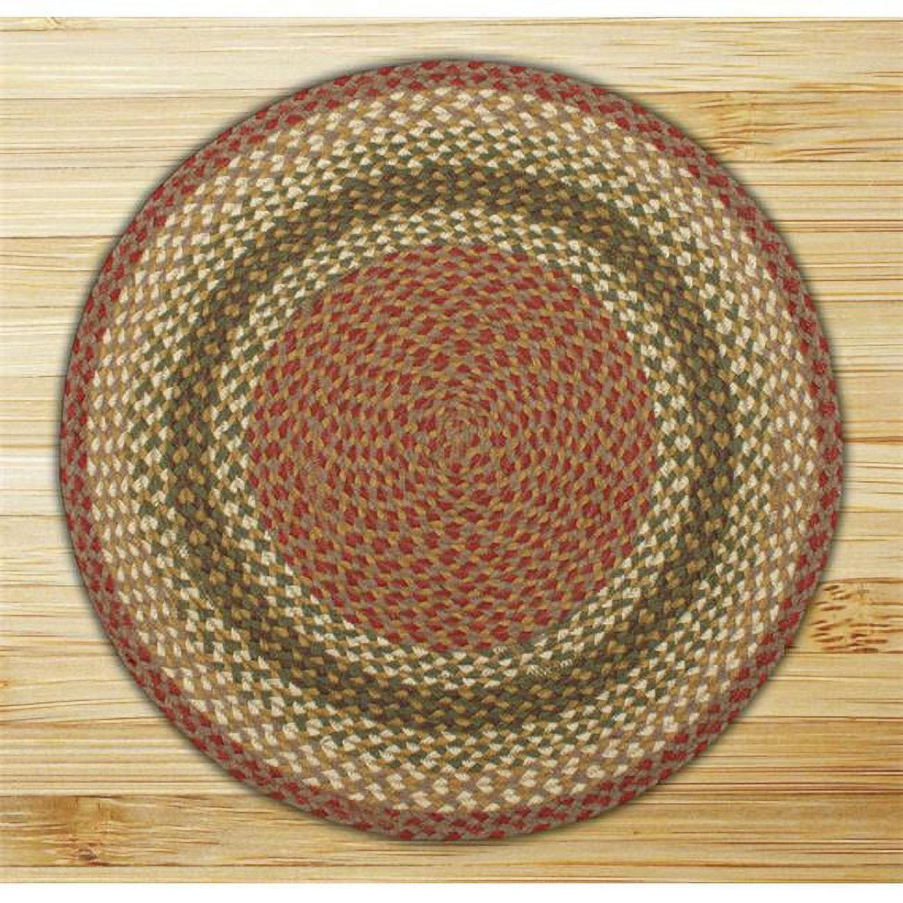 Handmade Braided Round Gray 4' Jute Area Rug