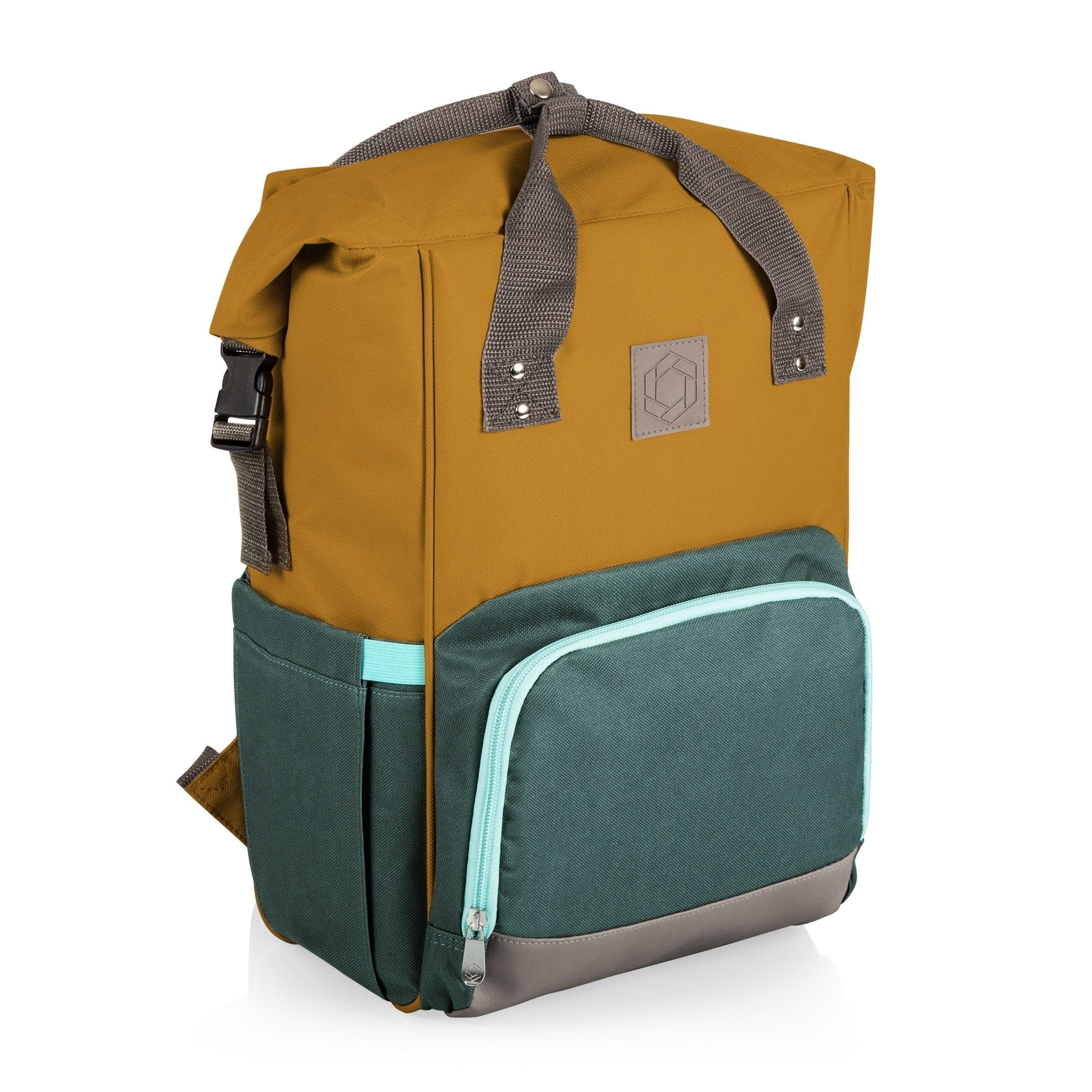 Picnic Time On The Go Roll-Top Backpack Cooler - Hiking Backpack Cooler