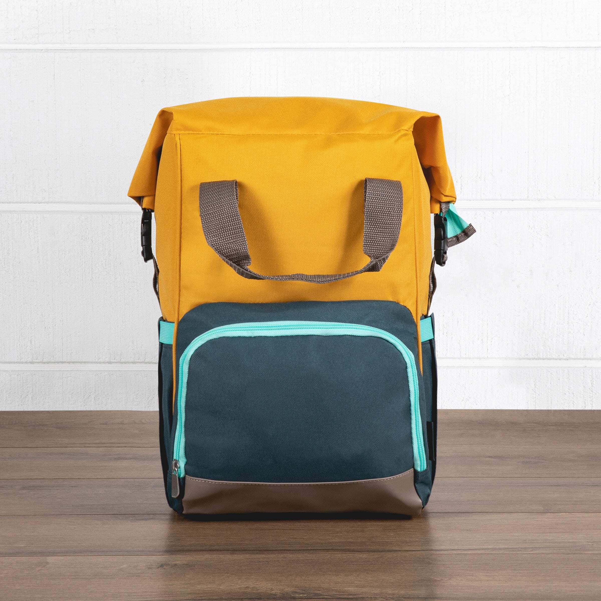 Picnic Time On The Go Roll-Top Backpack Cooler - Hiking Backpack Cooler