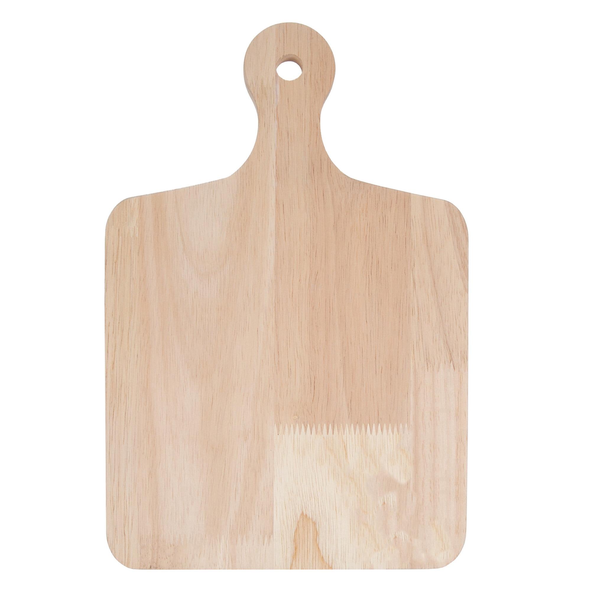 On the Surface Wood Decorative Square Tray, Customizable Serving Tray with Handle