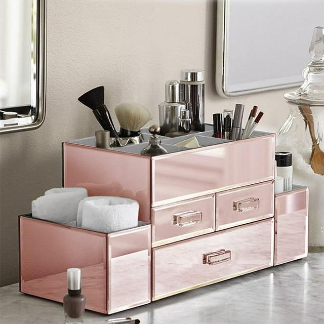 Rebrilliant Morrell Wood Makeup Organizer