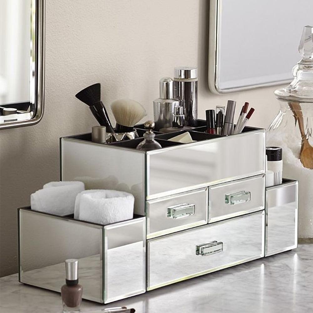 Rebrilliant Morrell Wood Makeup Organizer