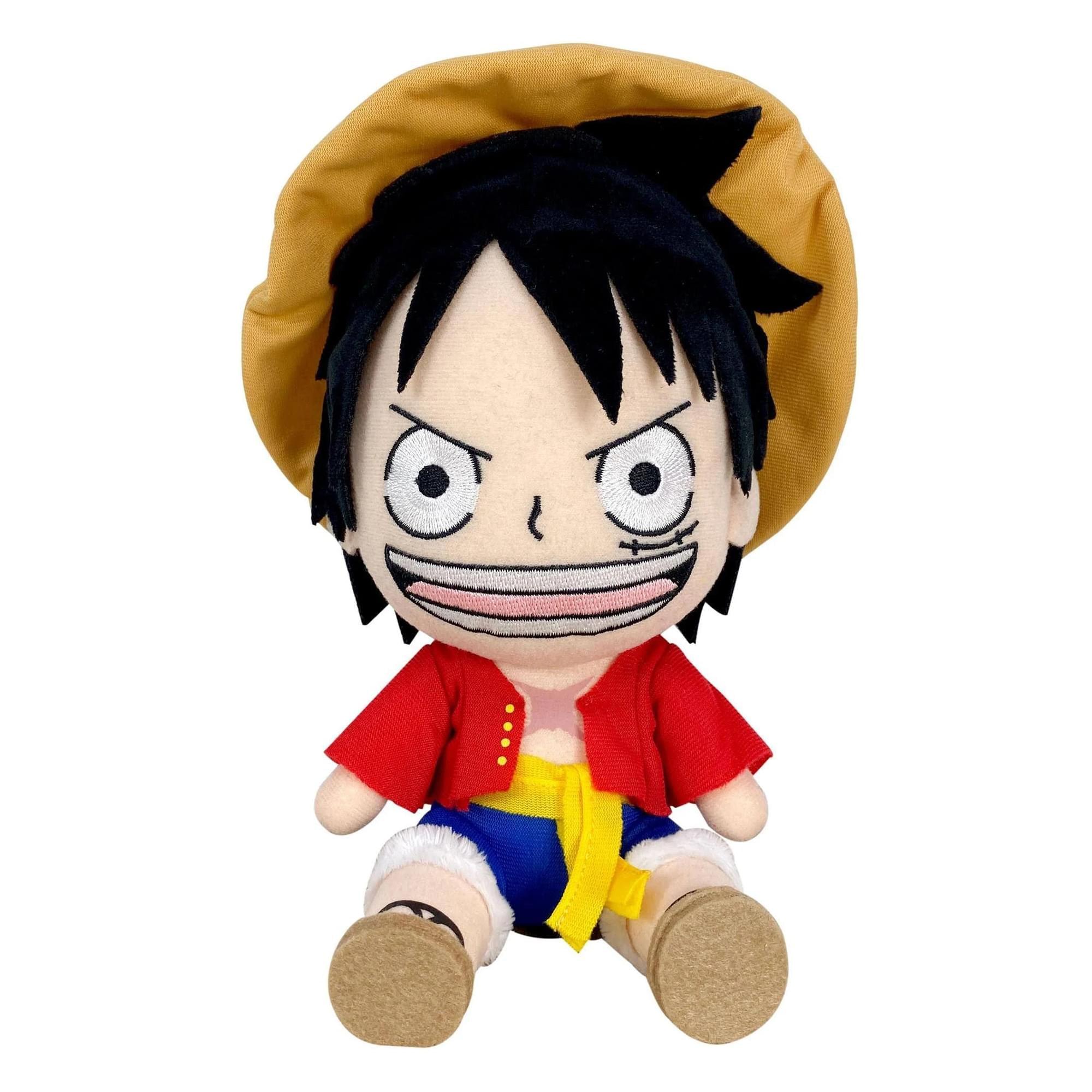 One Piece- Zou Arc Luffy Sitting Plush One Piece Stuffed Animal Plush Toys Kids Doll Toys