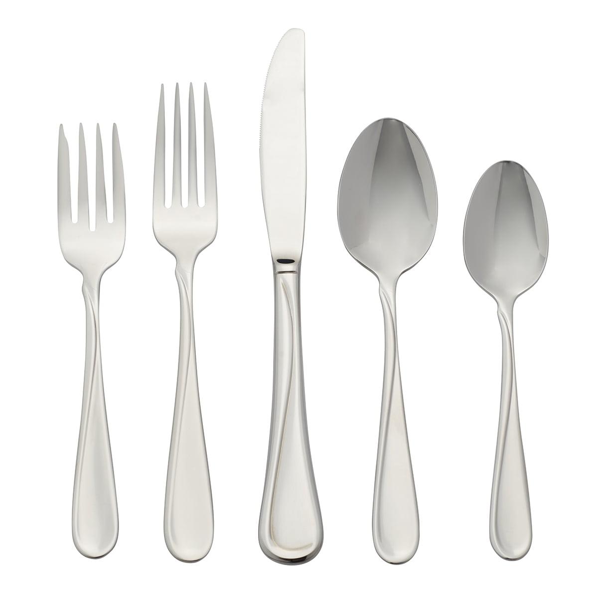 Oneida Flight 20-Piece Stainless Steel Flatware Set, Service for 4