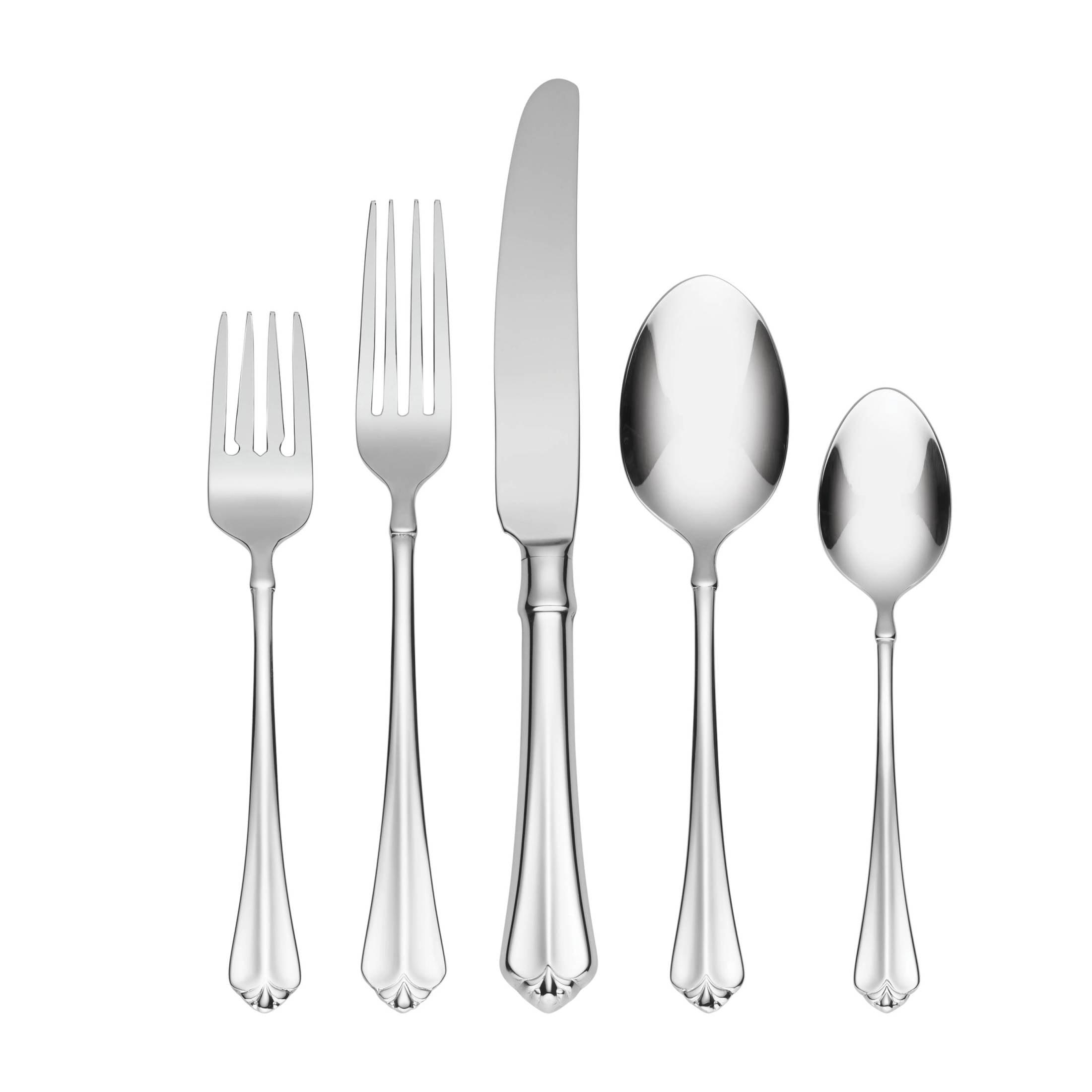 Julliard 20 Piece 18/10 Stainless Steel Flatware Set, Service for 4