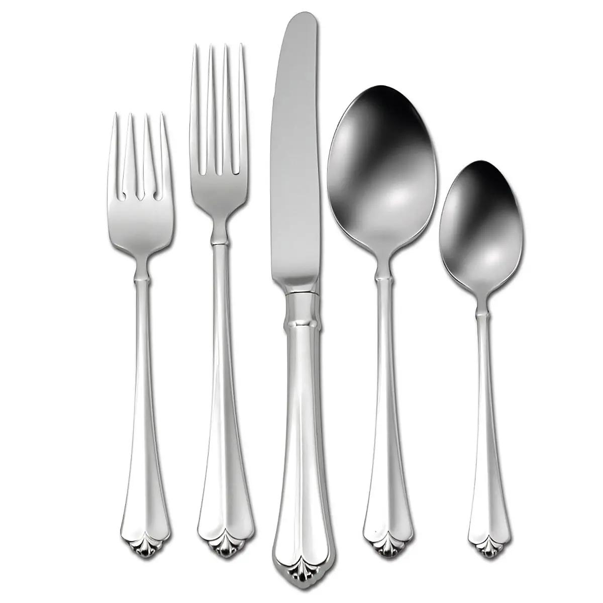 Julliard 20 Piece 18/10 Stainless Steel Flatware Set, Service for 4