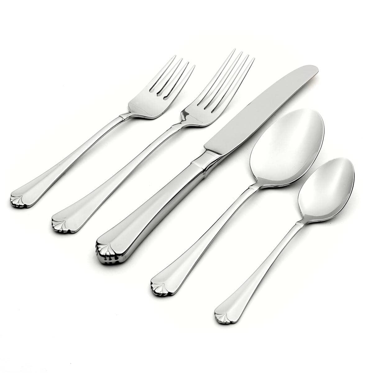 Julliard 20 Piece 18/10 Stainless Steel Flatware Set, Service for 4