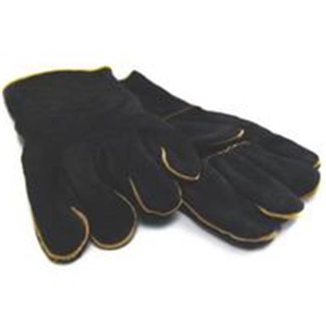 Grillpro GrillPro Black Leather Grilling Gloves