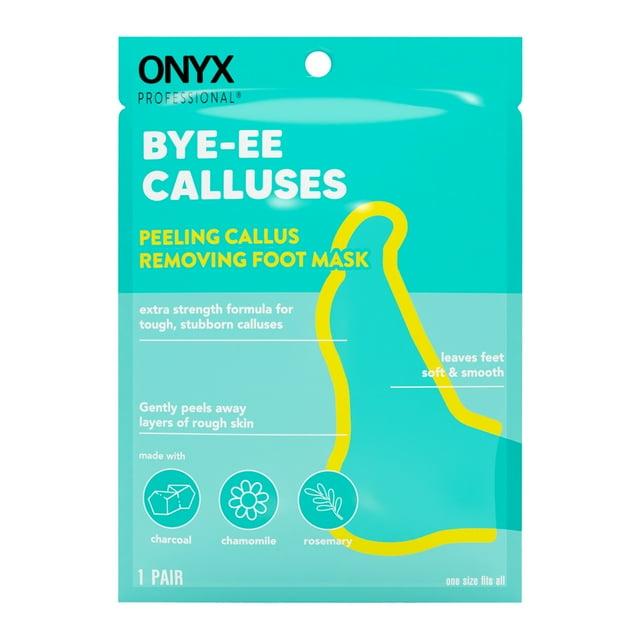 Onyx Professional Extra Strength Callus Removing Booties, Foot Care, One Size, One Pair