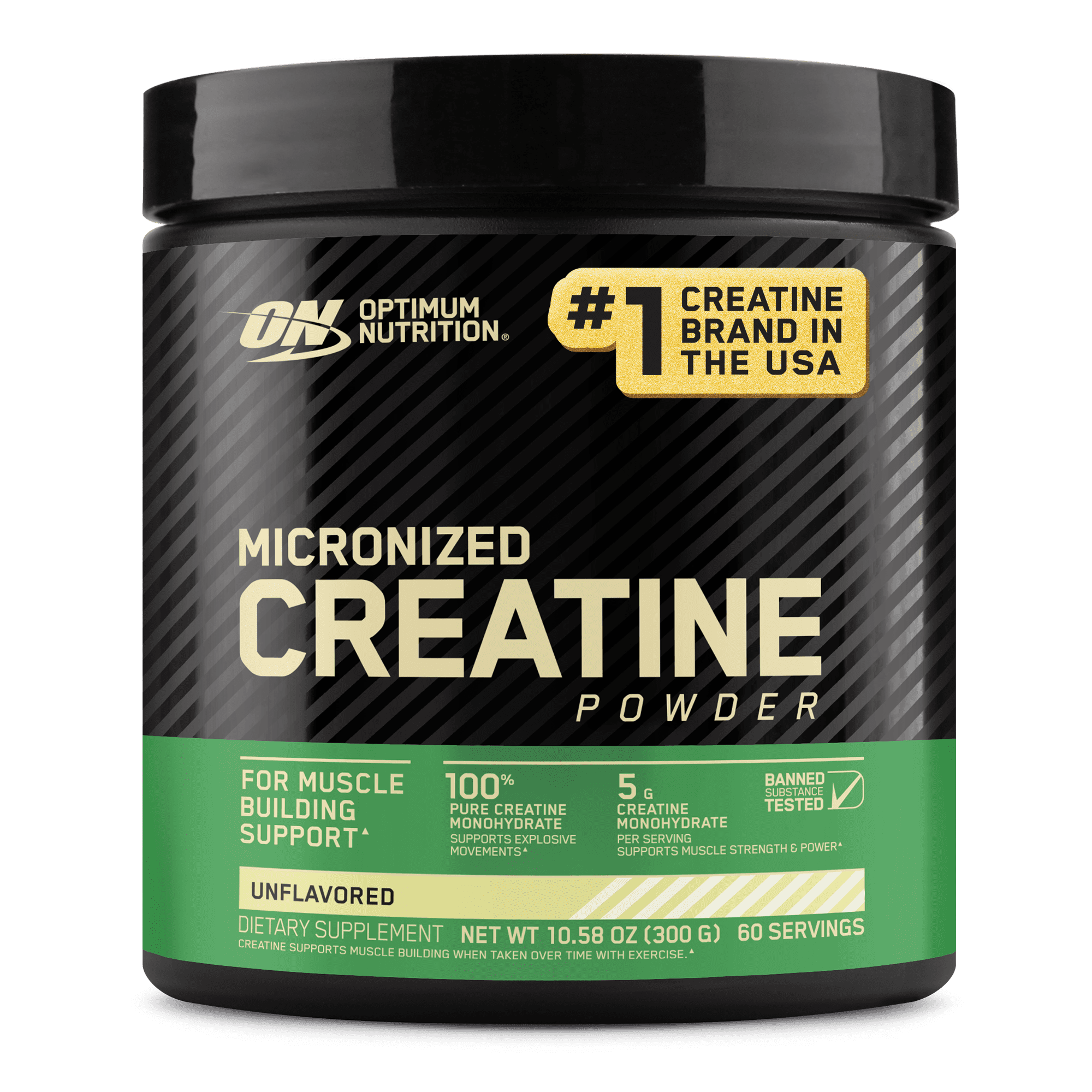 Optimum Nutrition Creatine Sports Nutrition Supplement Powder - 300g: Energy, Dieting, Powder Form