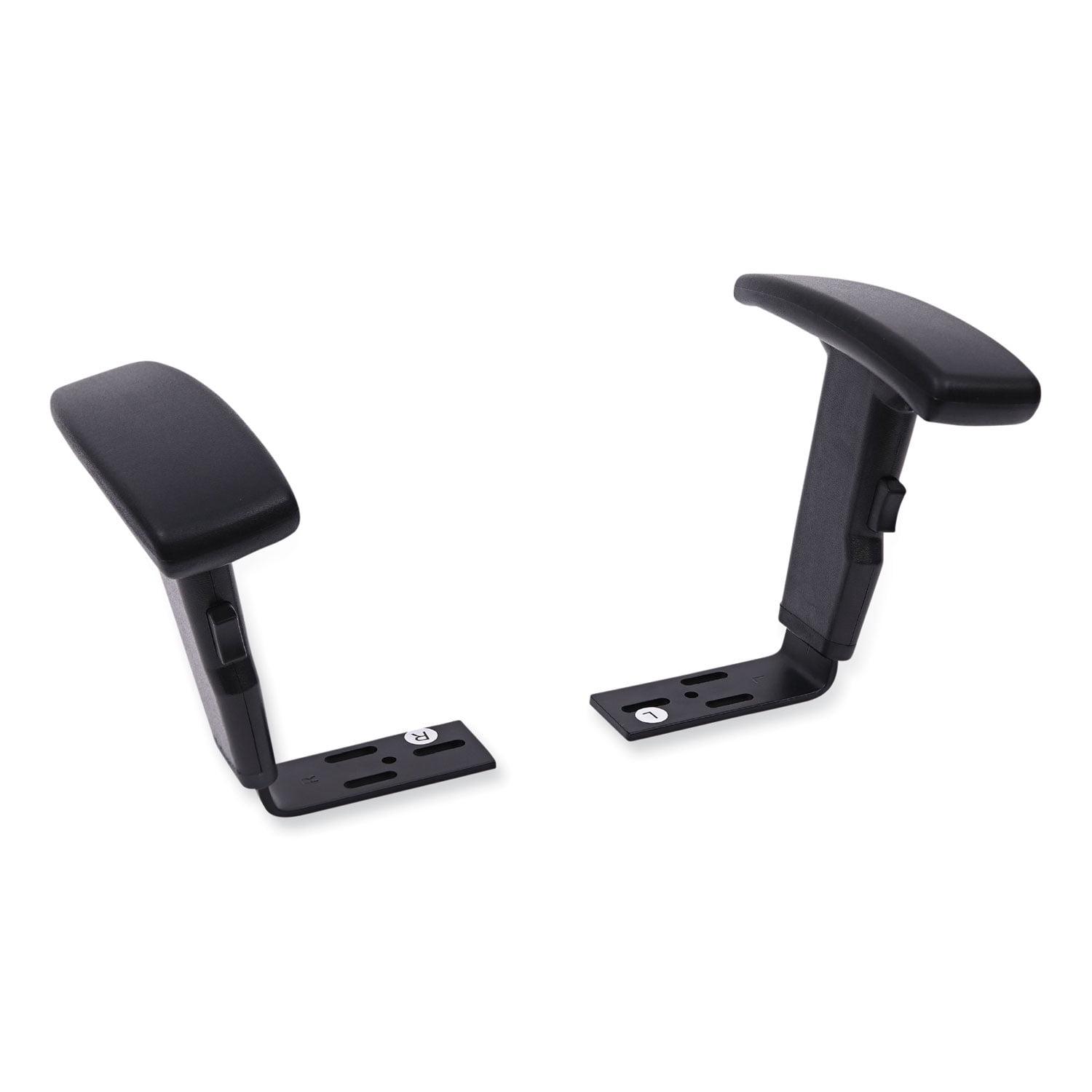 Black Adjustable T-Arms for Chairs and Stools