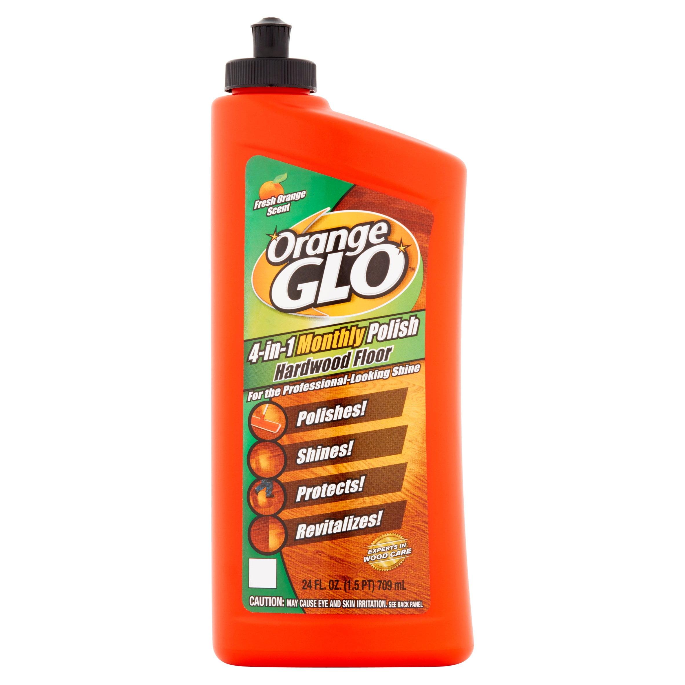 Orange Glo 4-in-1 Monthly Hardwood Floor Polish Orange Scent - 24 fl oz