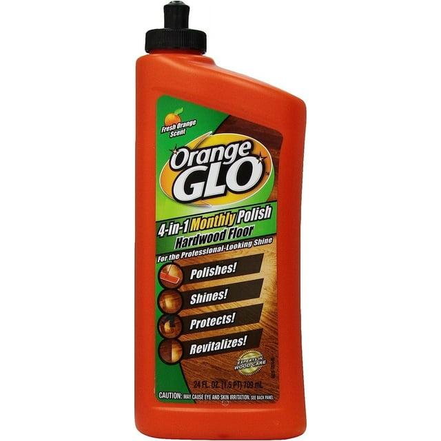 Orange Glo 4-in-1 Monthly Hardwood Floor Polish Orange Scent - 24 fl oz