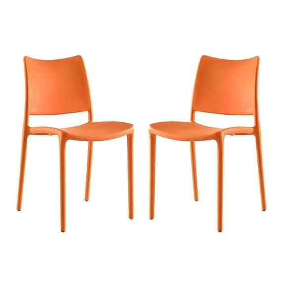 Modway Modway Hipster Plastic Dining Chair (Set of 2)