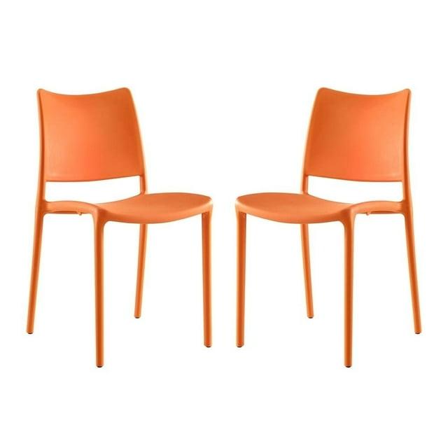 Modway Modway Hipster Plastic Dining Chair (Set of 2)