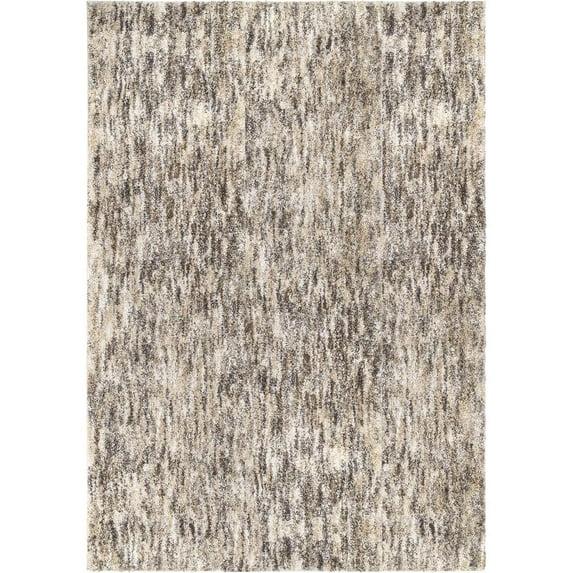 Orian Rugs Next Generation Multi Solid Taupe Grey (7'10" x 10'10")