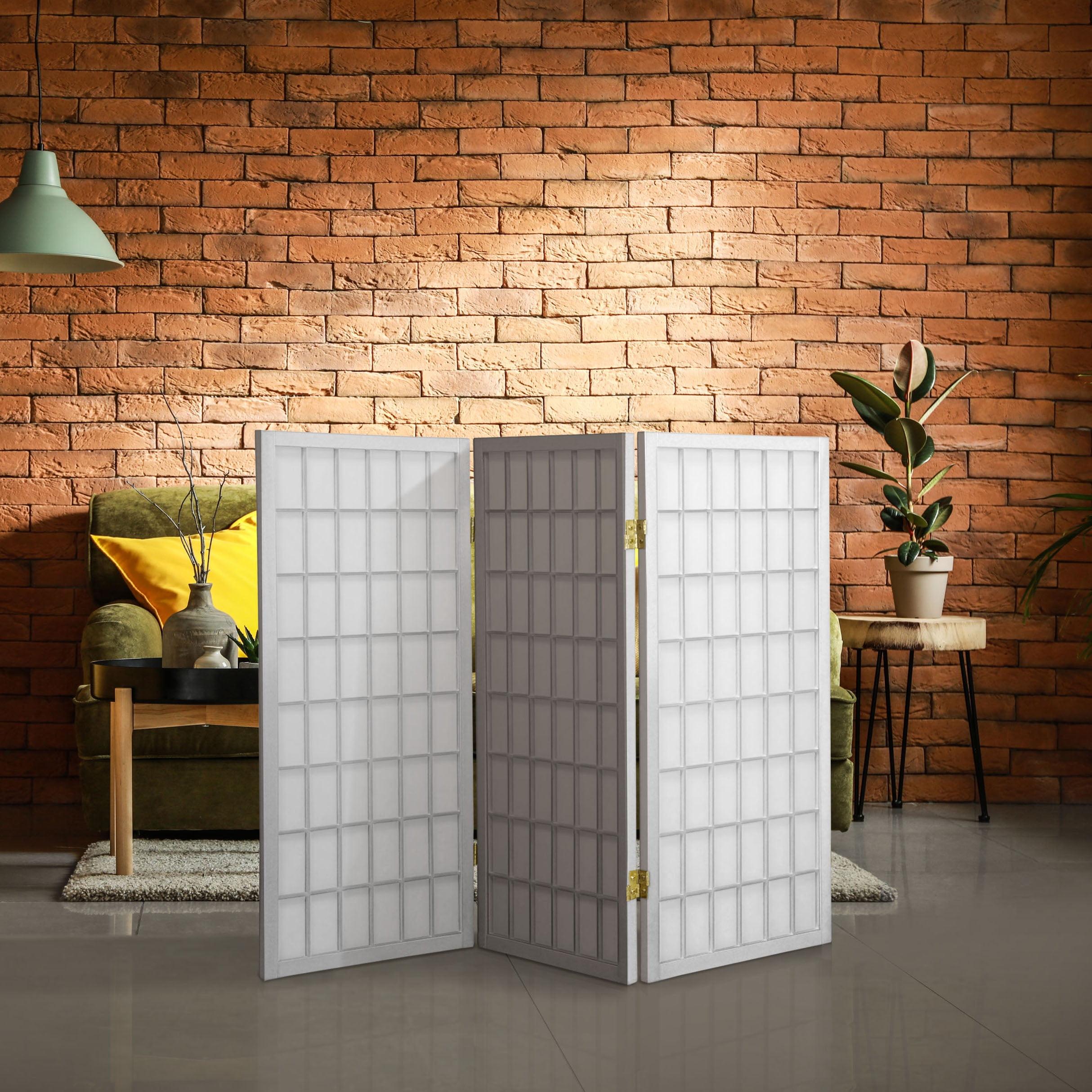 Mistana™ Alex 36.25'' H Solid Wood Folding Room Divider