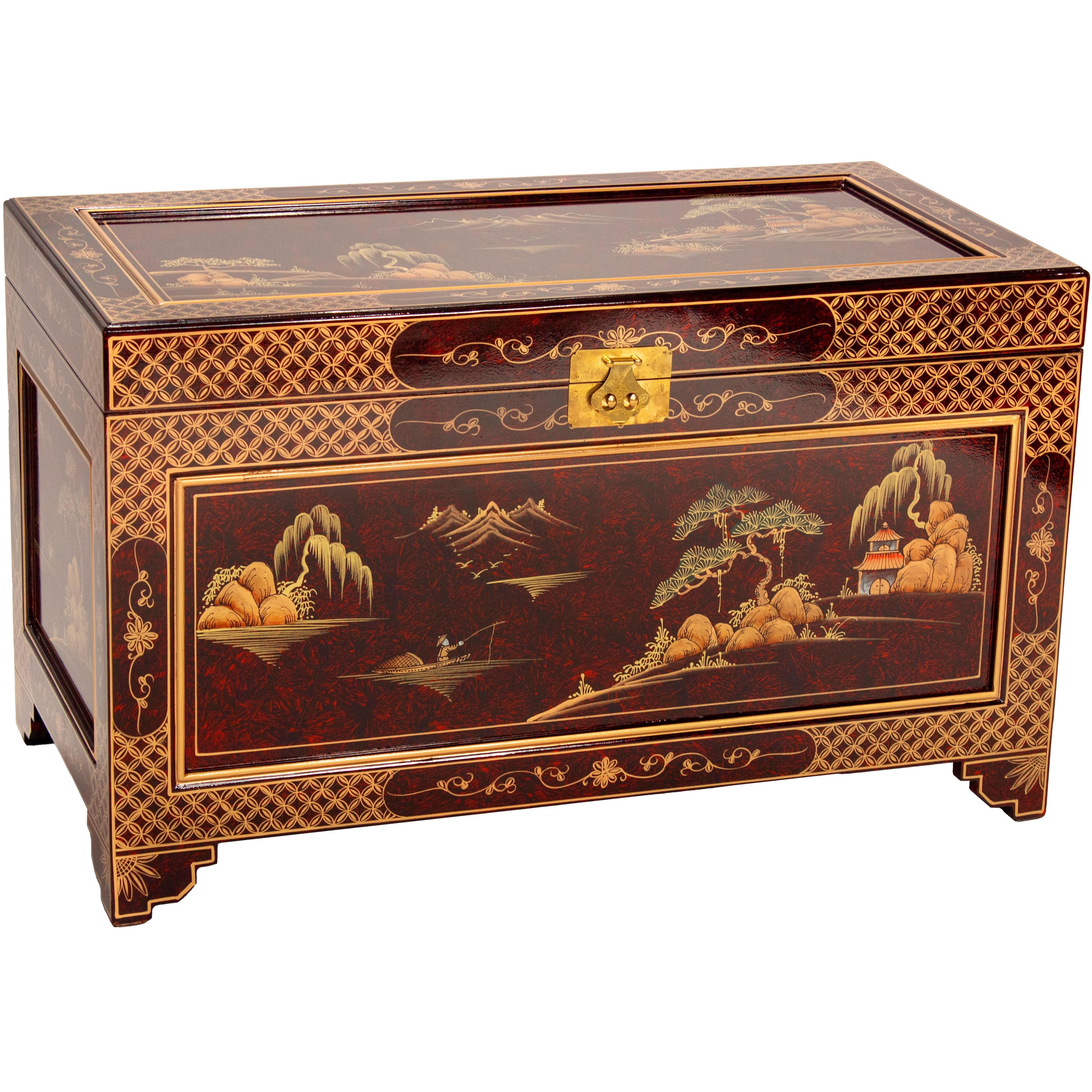 Red Lacquer Trunk - Landscape