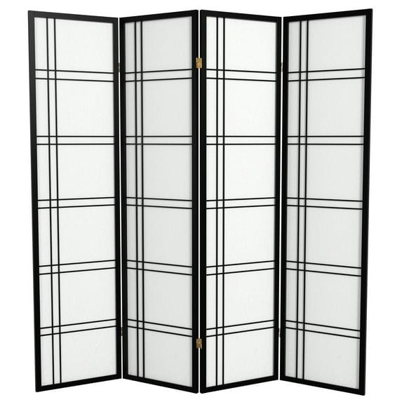 Latitude Run® 68'' W x 71.25'' H 4 - Panel Folding Room Divider