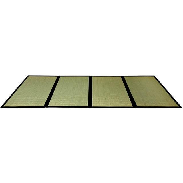 Oriental Furniture Folding Oriental Furniture Tatami Mat, traditional, portable