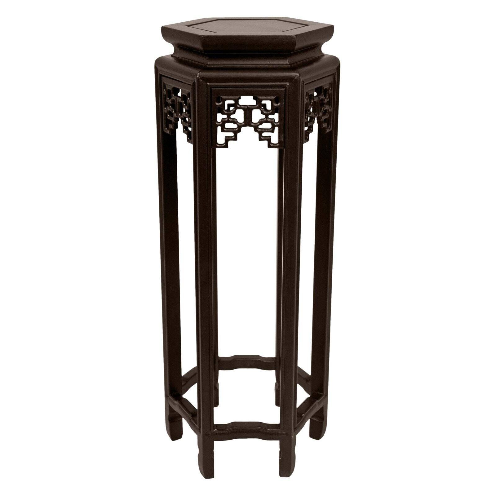 Oriental Furniture Hexagon Plant Stand