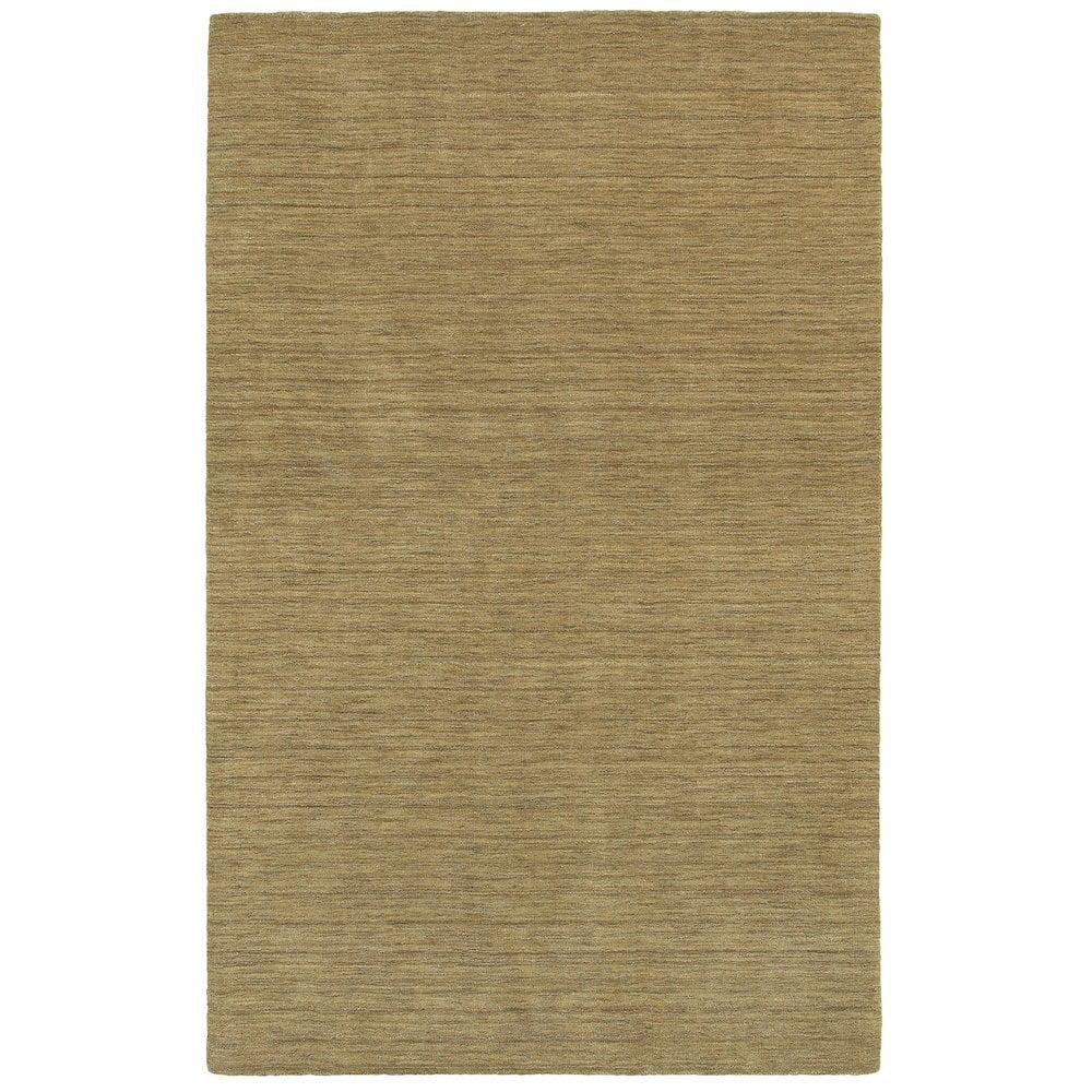 Oriental Weavers Aniston Hand-made Wool Area Rug - 27110 - 10' x 13' - in Gold - Modern Style, Hand-Made Wool Rugs, Family, Dining, Living Room Rug