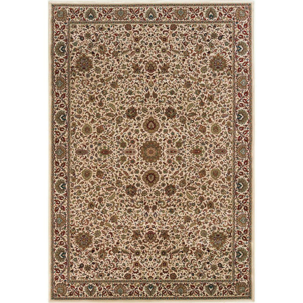 Oriental Weavers Ariana 172W3 Ivory/ Green Indoor Area Rug - 2' x 3'