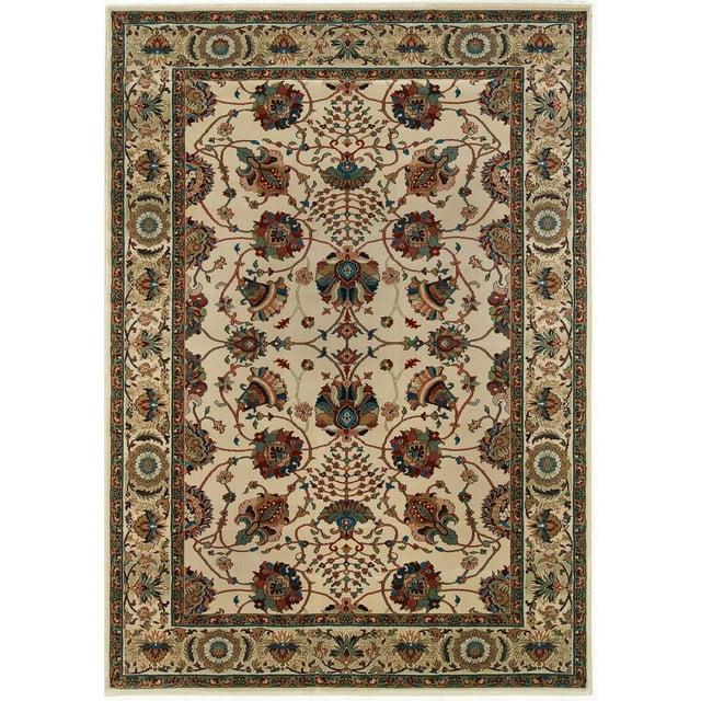 Oriental Weavers Ariana 431O3 Ivory/ Red Indoor Area Rug - 4' x 6"